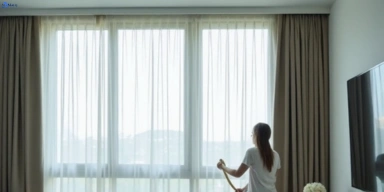Delicate sheer drape cleaning badgerys-creek-nsw Matty Curtain Cleaning